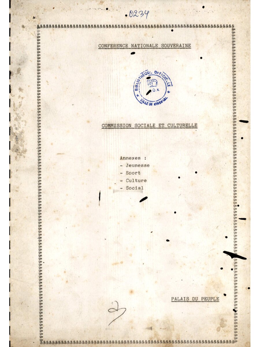 1992 CNS Commission Sociale Et Culturelle Annexes Jeunesse Sport Culture Social 1360479567